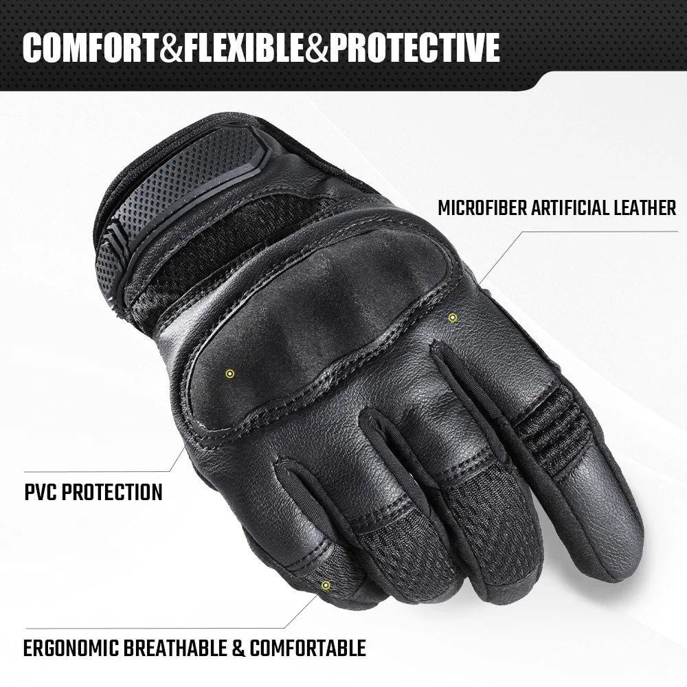 🧤 Gants de protection Ride Nuts – Coque rigide & tactiles  Plus de grip. Plus de protection. Toujours connecté. ⚡