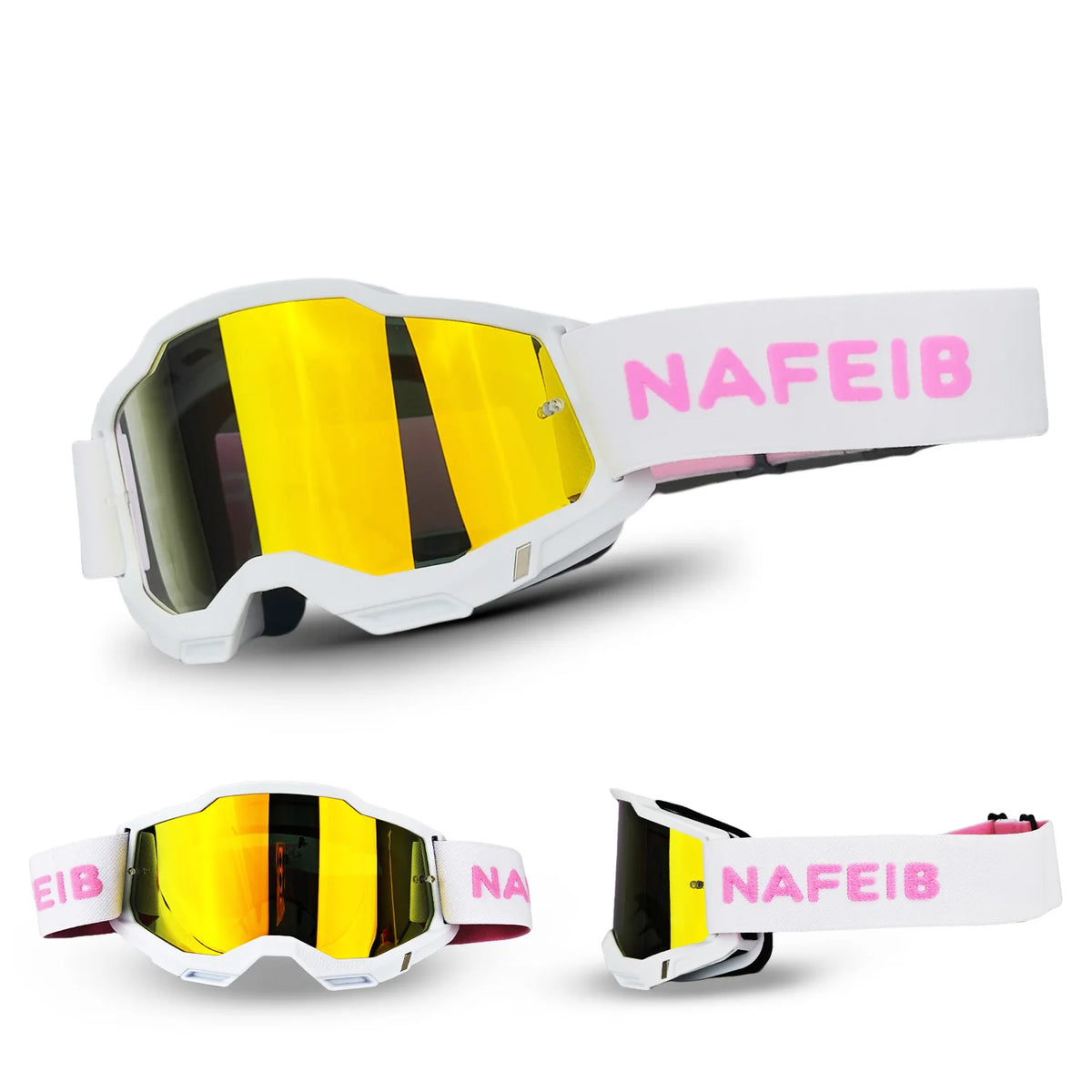 Lunettes MX Wide Vision – Motocross & Off-Road NafeiB