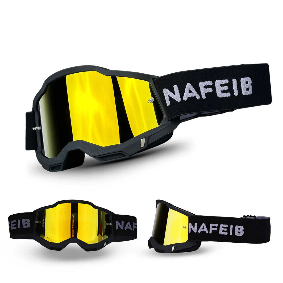 Lunettes MX Wide Vision – Motocross & Off-Road NafeiB