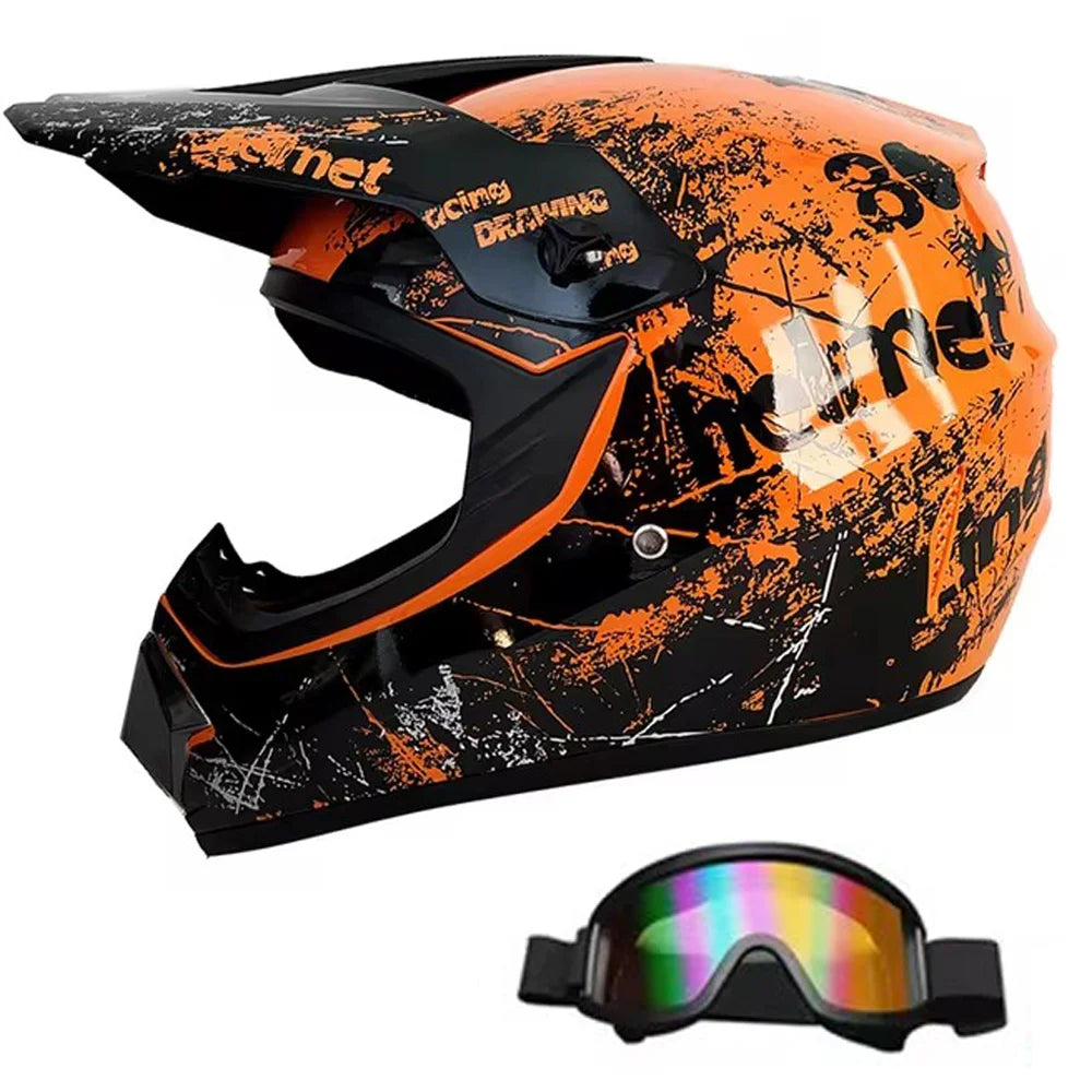 Casque Motocross FOX ABS DOT – Ride Nuts ⚡