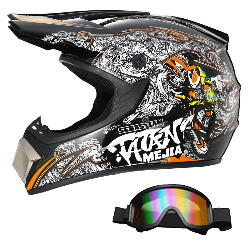 Casque Motocross FOX ABS DOT – Ride Nuts ⚡