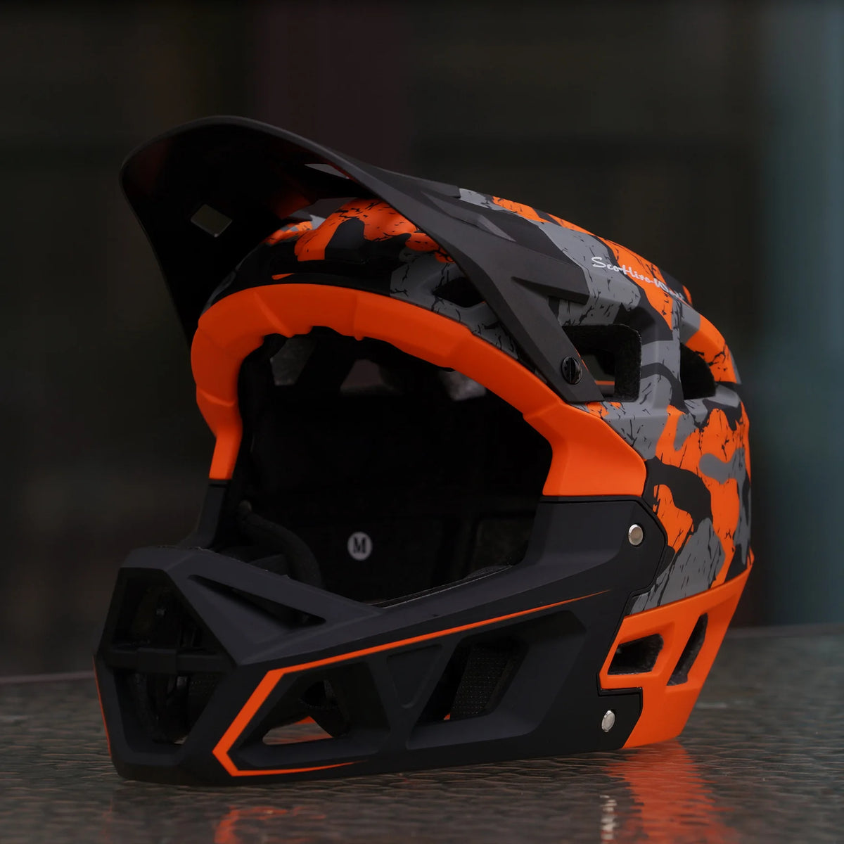 MTB Full Face Helmet Downhill Outdoors Sports Motocross Racing Bicycle Helmet For Men Ultralight Mountain Bike Safety Helmet