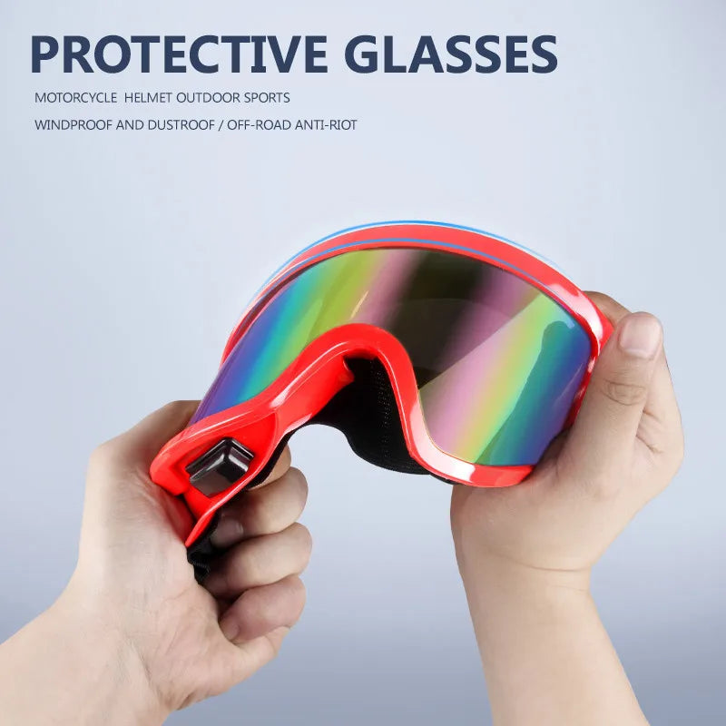 Motorcycle Helmet Goggles Outdoor Protective Glasses Motorcycle Sunglasses Goggles ATV Motocross Glasses ATV Safety Durable