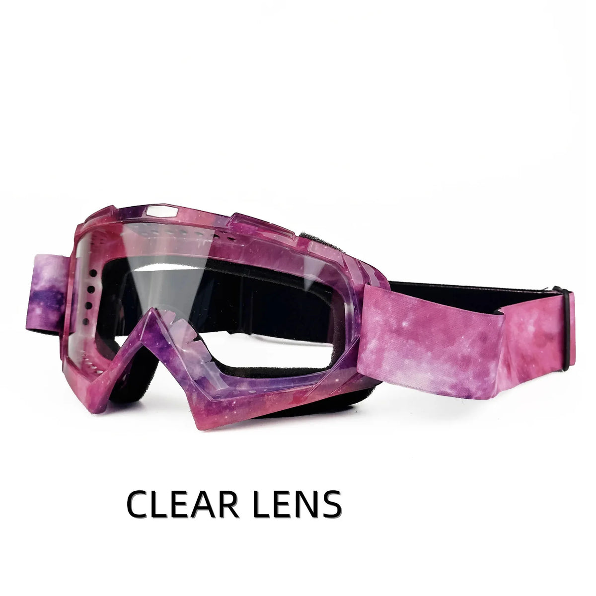MX Motorcycle Motocross Goggles, Windproof Protective Off-Road Glasses for Men MTB ATV Cycling Racing Outdoor Sports