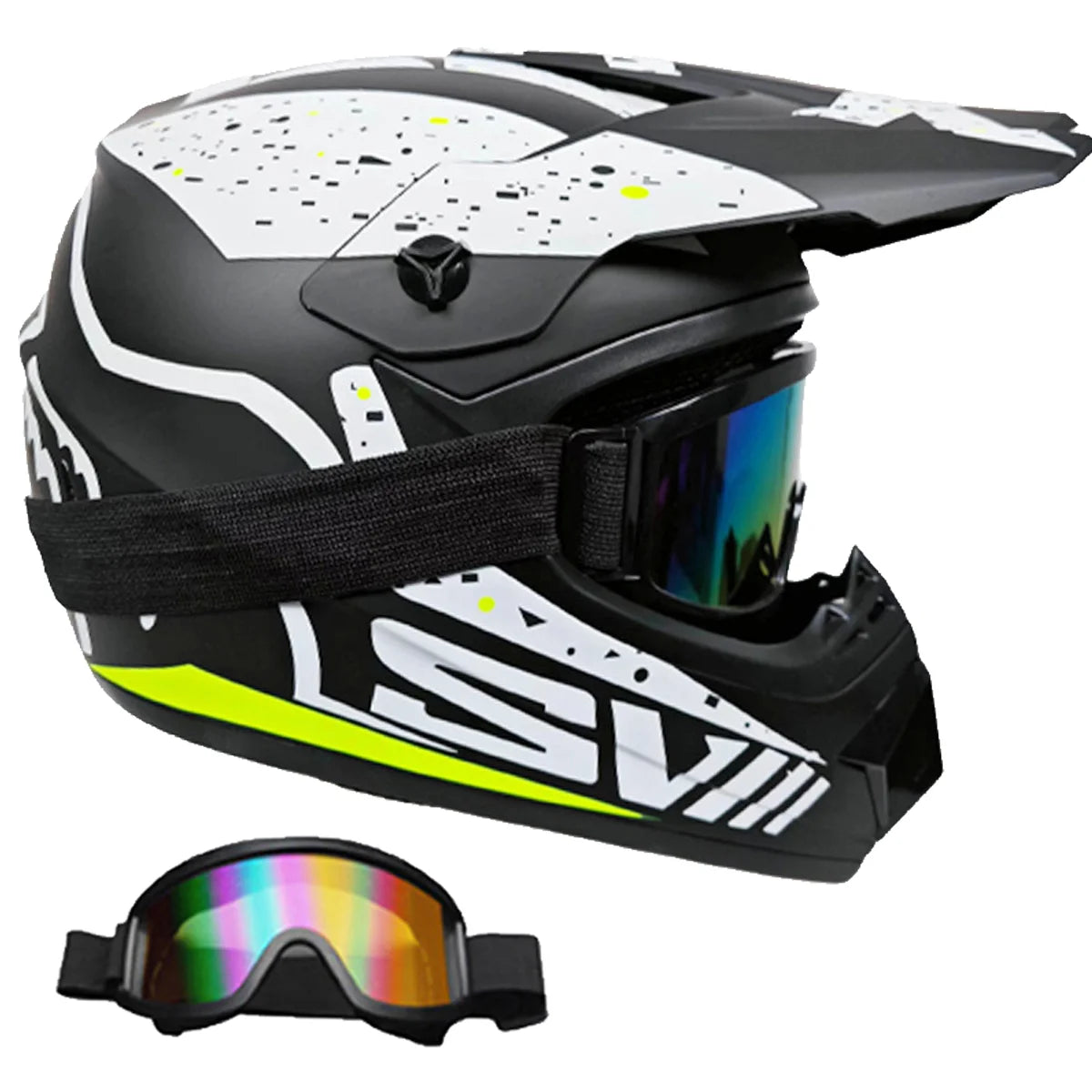 Casque Motocross FOX ABS DOT – Ride Nuts ⚡