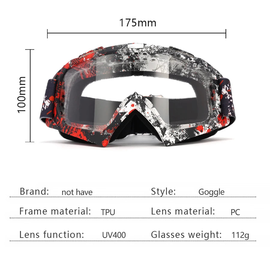 Lunettes MX Vision – Motocross & Sports d’Action