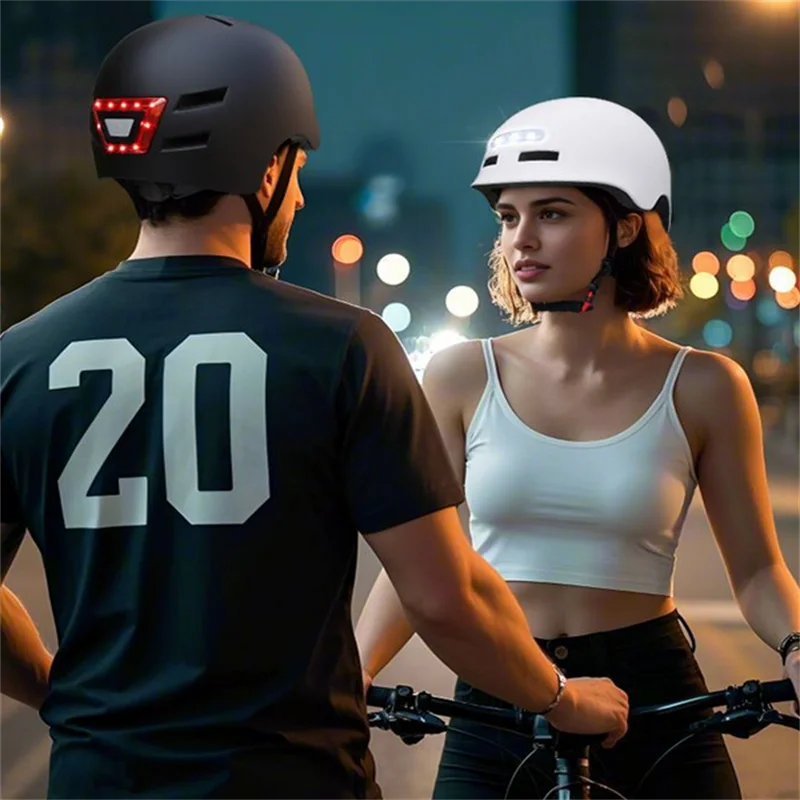 asque Urban LED Ride Nuts – Éclairage avant et arrière ⚡🛴