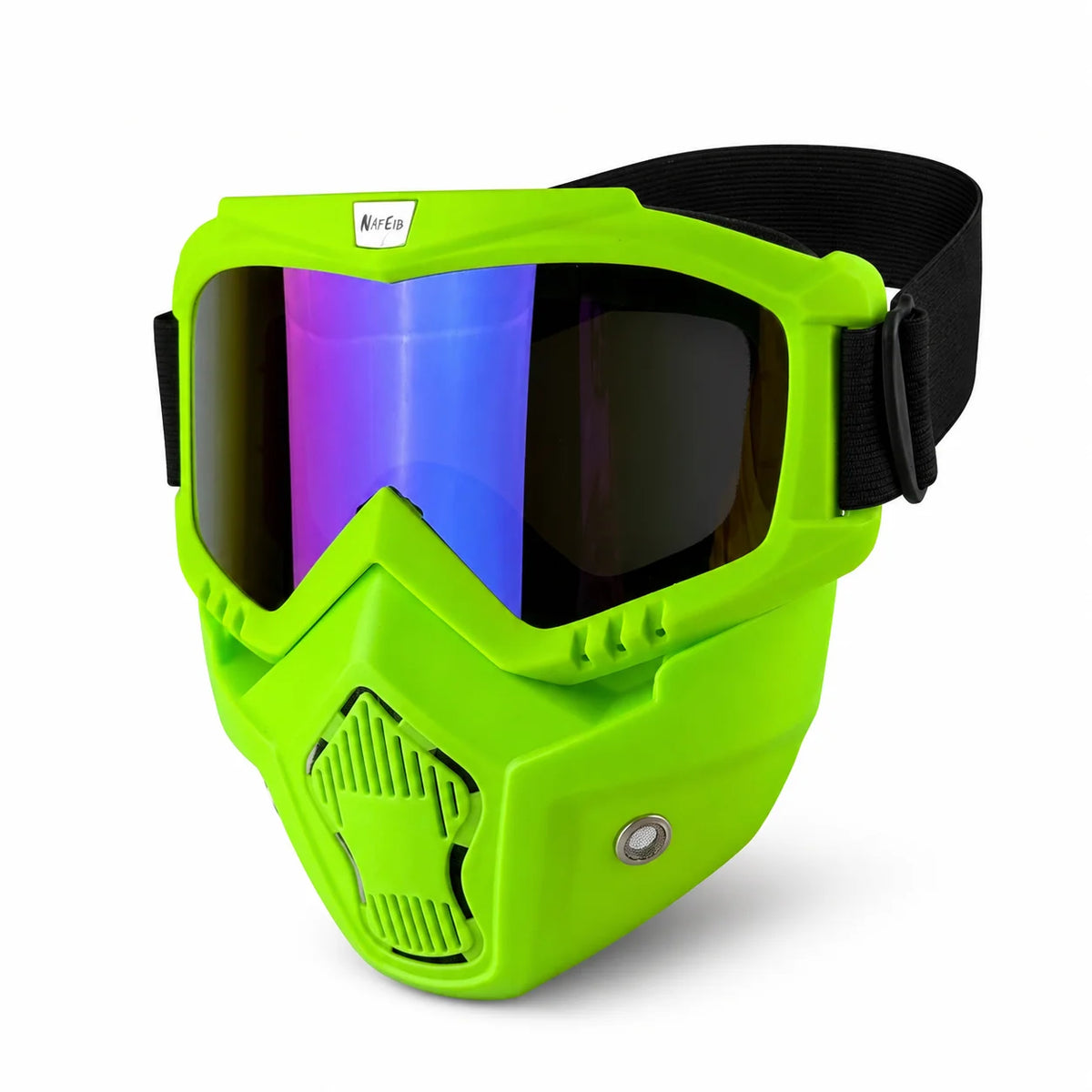 Masque intégral Ride Nuts – Style & protection contre le vent Un look qui ne passe pas inaperçu. ⚡