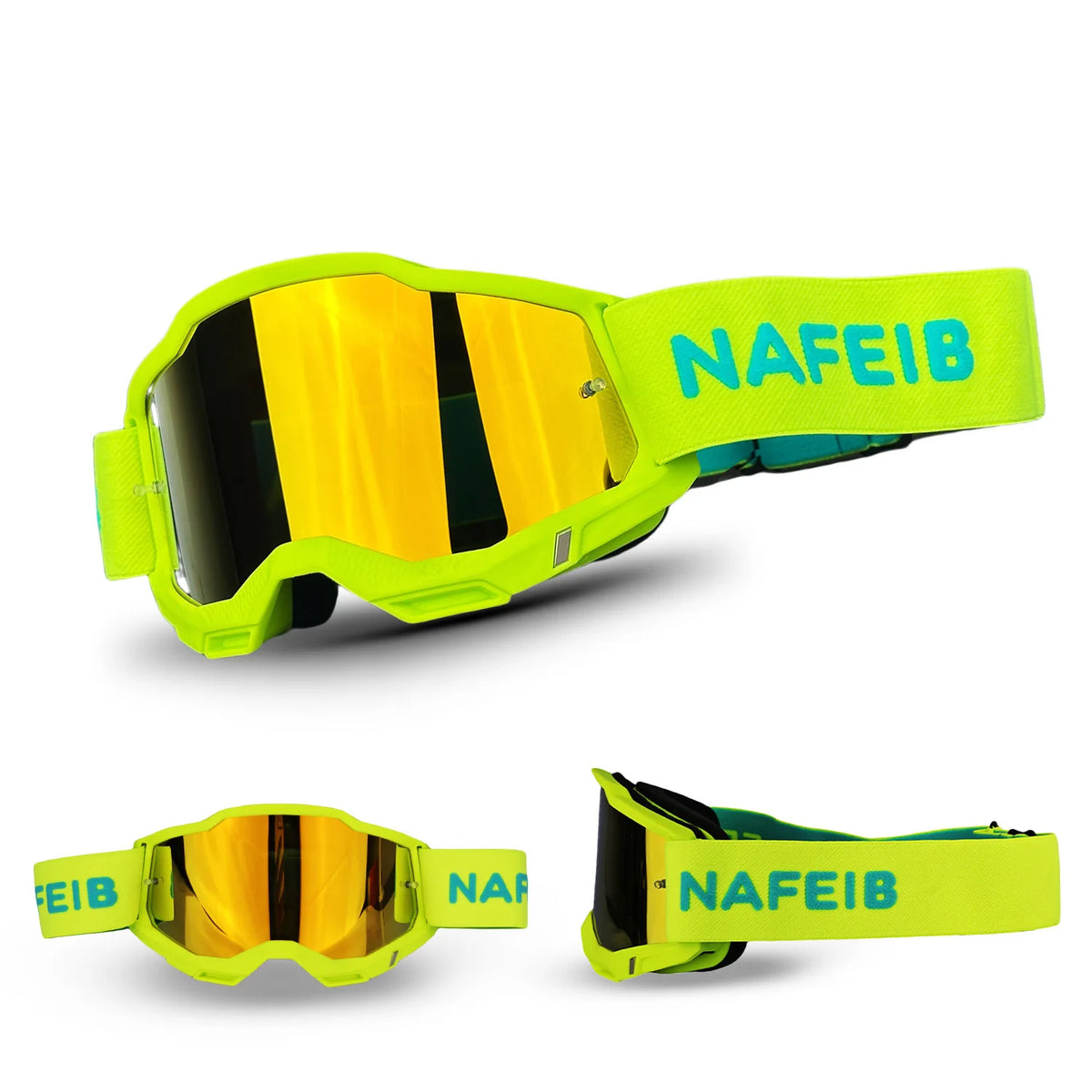 Lunettes MX Wide Vision – Motocross & Off-Road NafeiB
