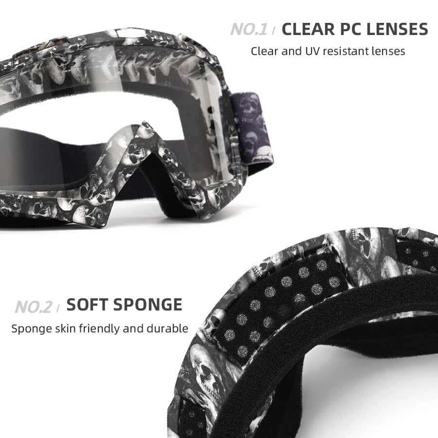 Lunettes MX Vision – Motocross & Sports d’Action