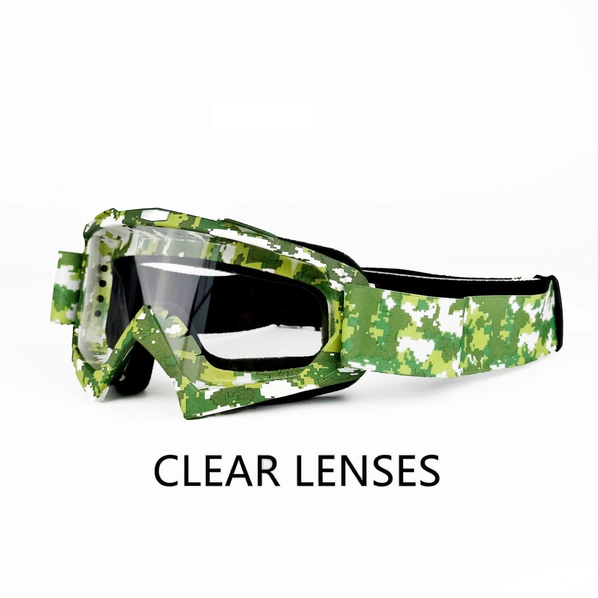 MX Motorcycle Motocross Goggles, Windproof Protective Off-Road Glasses for Men MTB ATV Cycling Racing Outdoor Sports