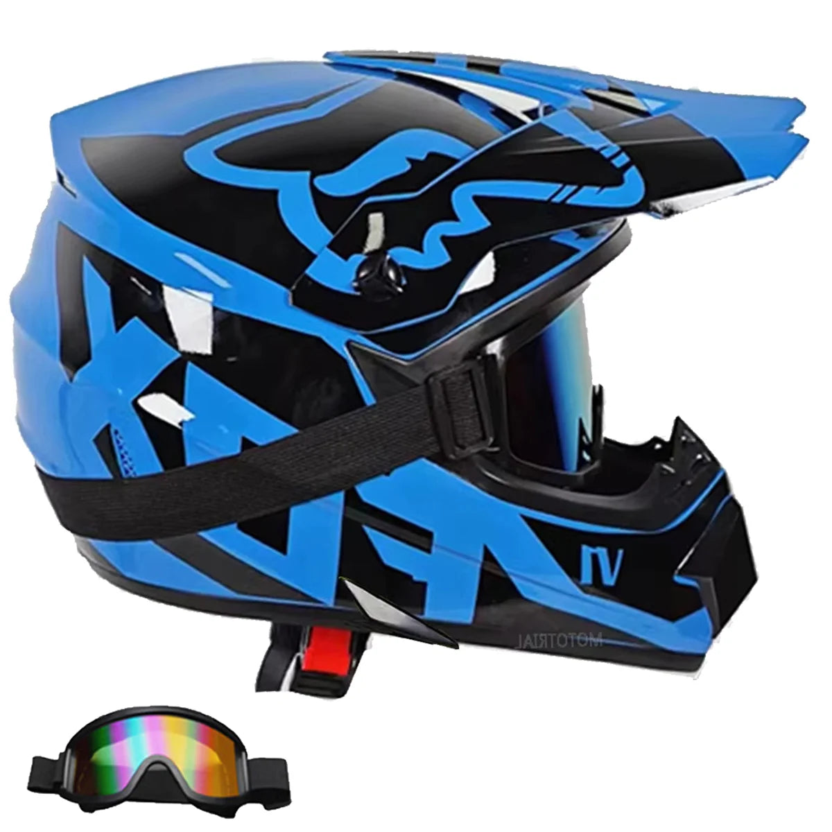Casque Motocross FOX ABS DOT – Ride Nuts ⚡