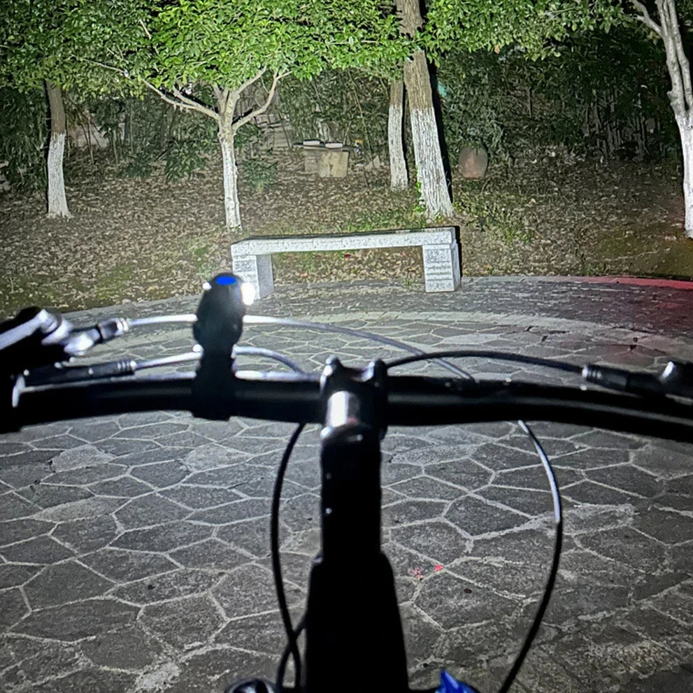 LED Cycling Front Light High Brightness Cycling Safety Front Lamp USB Charging MTB Bike Headlight Bicycle Accessories