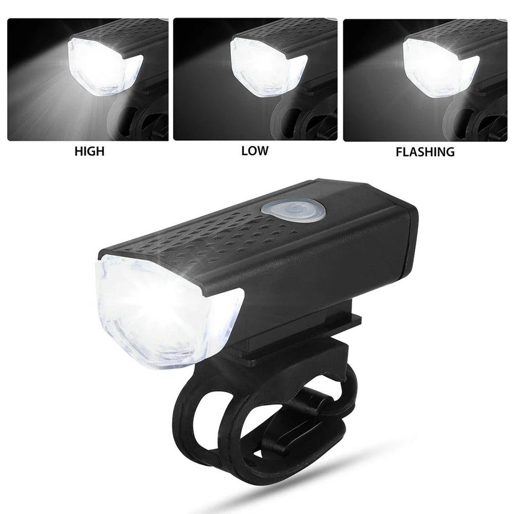 Bike Bicycle Light USB LED Rechargeable ridenuts