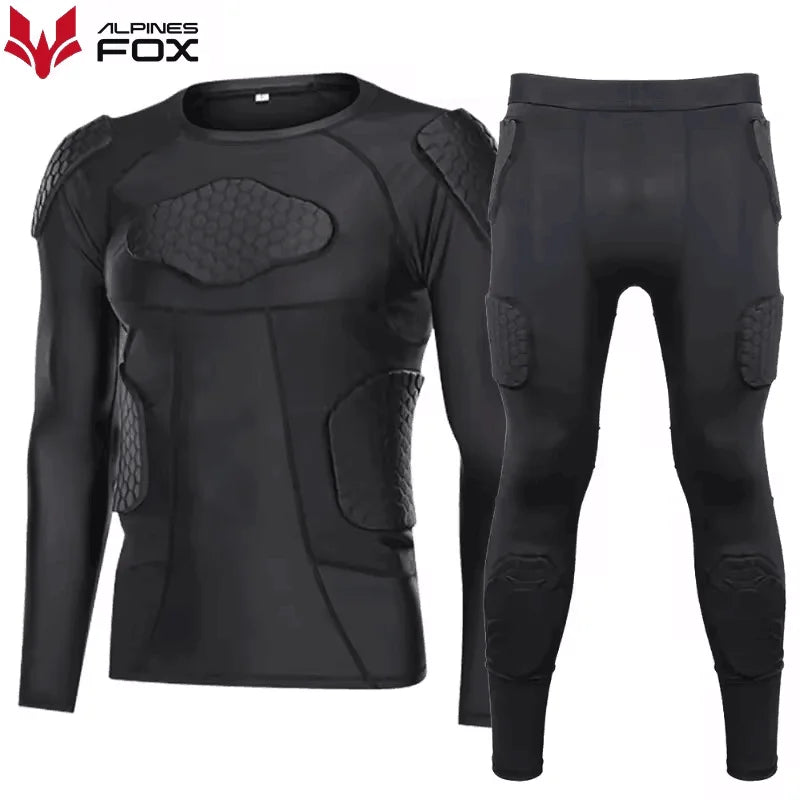 Motorcycle Armor Underwear Protector Motocross Jacket Layer Pants Compression Shirts Motorbike Body Protective Bike Gear Suit