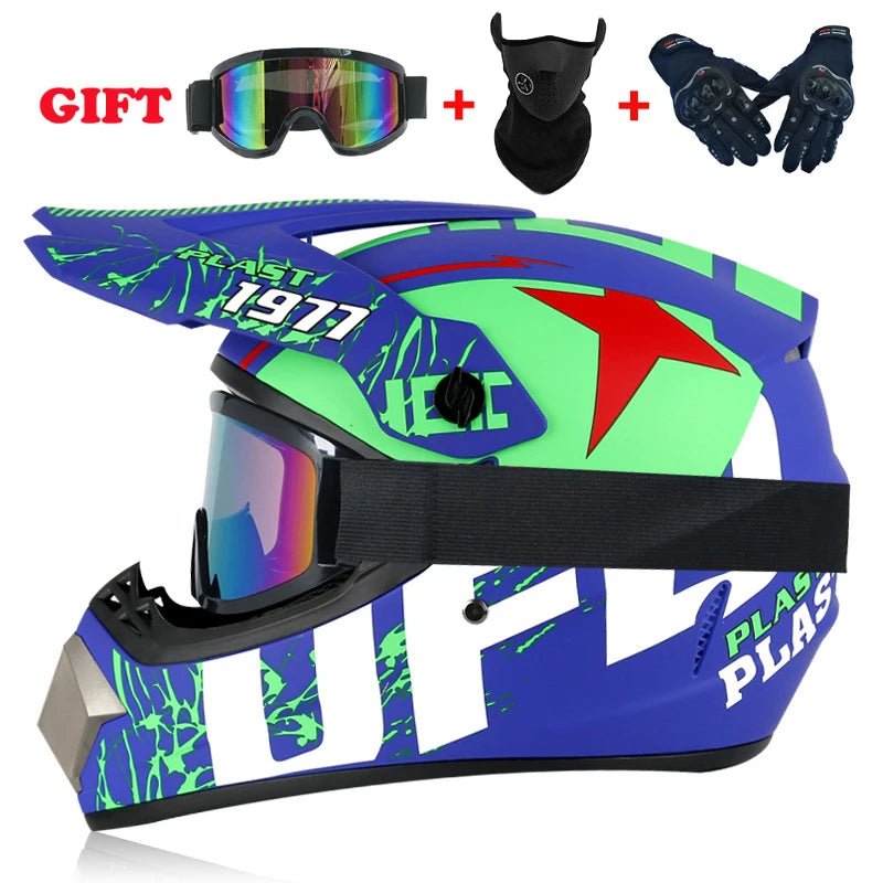 Safety Motocross Helmet man Casco Motocross Bicycle Downhill Capacete ATV Cross Helmet Child Motorcycle Helmet Dot Abs Unisex