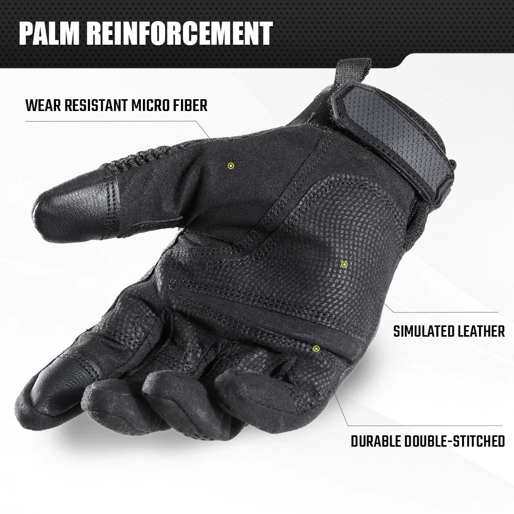 🧤 Gants de protection Ride Nuts – Coque rigide & tactiles  Plus de grip. Plus de protection. Toujours connecté. ⚡