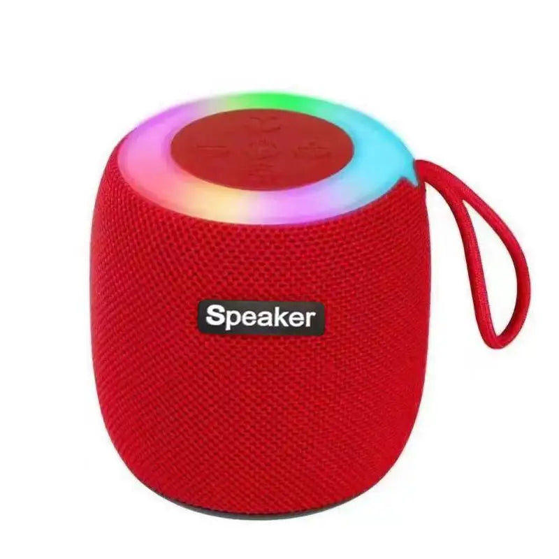 Mini haut-parleur Bluetooth RGB portable avec dragonne