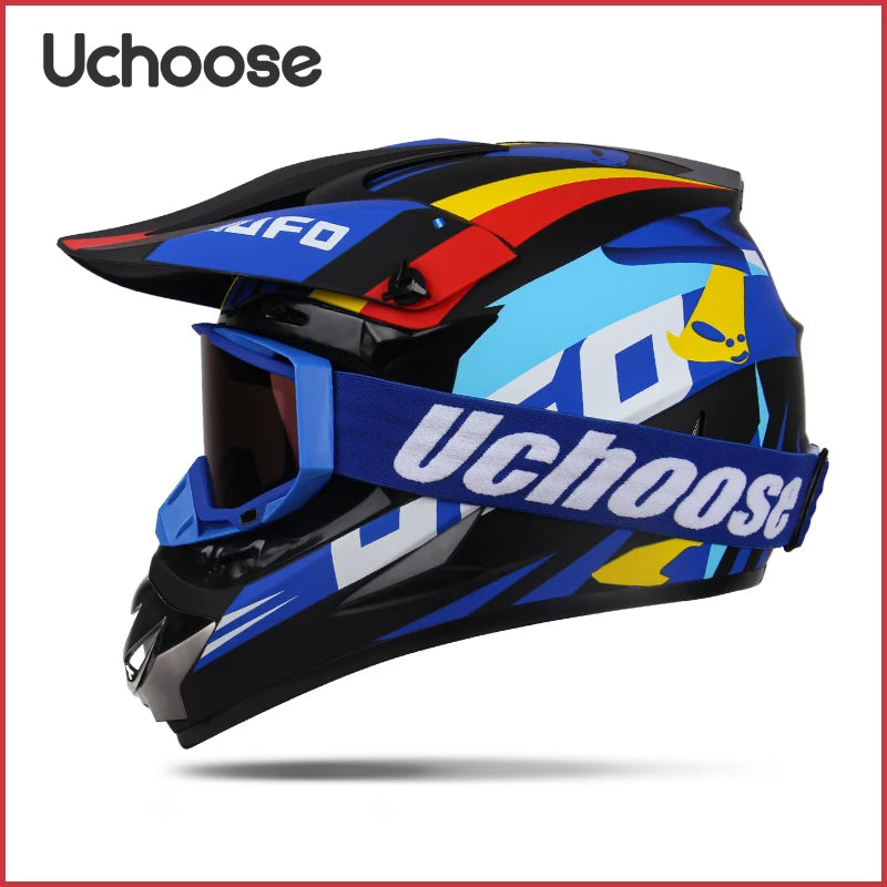 2023 New Windproof Sturdy Motorbike Helmet Classic Riding Helmet Off-road Bickcles Bike Men's Women's Multi Colour Motocross