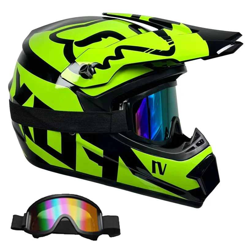 Casque Motocross FOX ABS DOT – Ride Nuts ⚡
