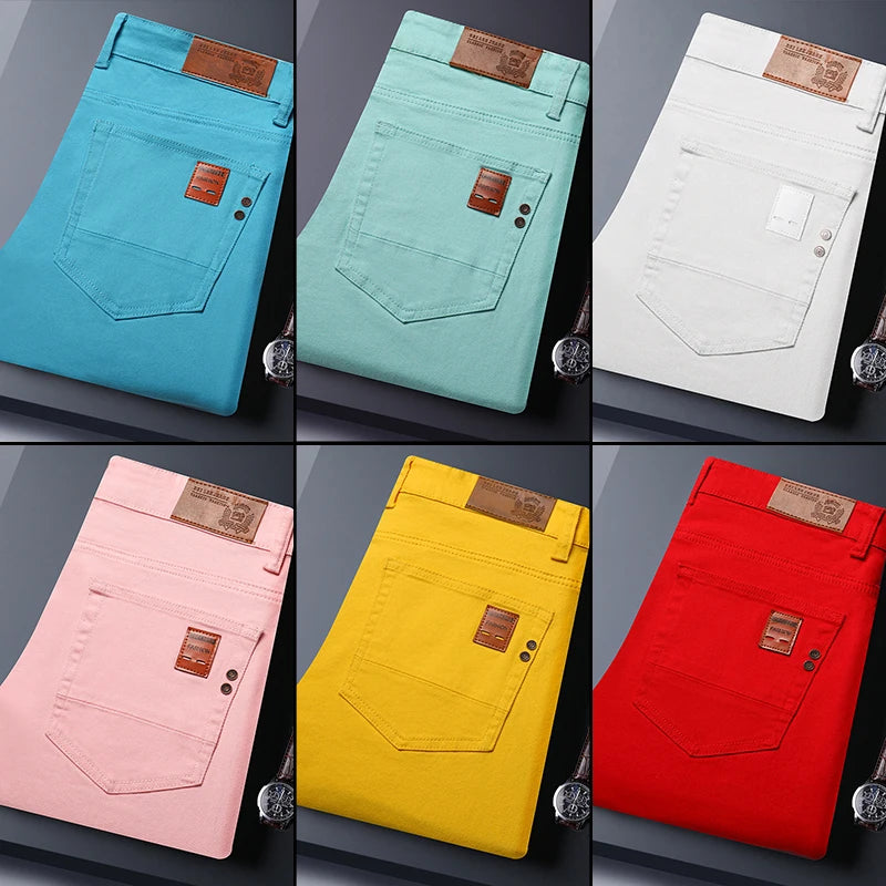 Jean Flex Street Homme – Slim & Coloré
