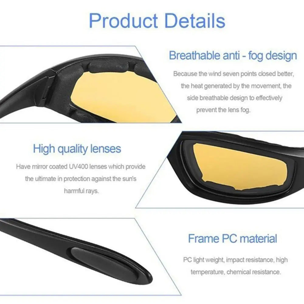 🥽 Lunettes Ride Nuts – WindShield UV400