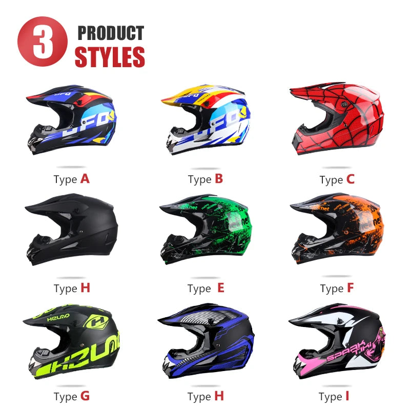 2023 New Windproof Sturdy Motorbike Helmet Classic Riding Helmet Off-road Bickcles Bike Men's Women's Multi Colour Motocross