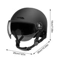 Casque Ride Nuts Shadow – Visière fumée & look urbain 🖤⚡