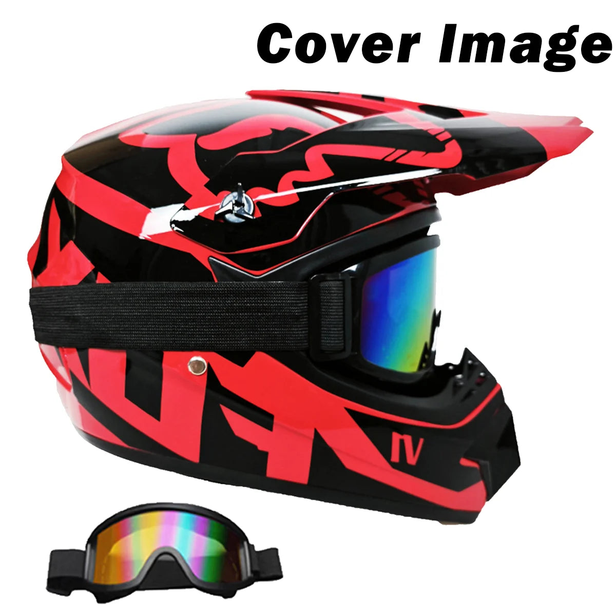 Casque Motocross FOX ABS DOT – Ride Nuts ⚡