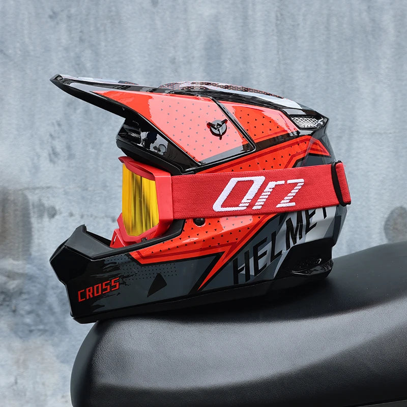 🏁 Casque intégral ORZ Graffiti – Street Rider