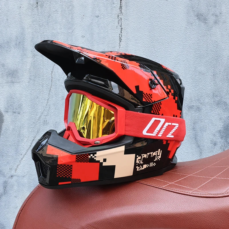 🏁 Casque intégral ORZ Graffiti – Street Rider