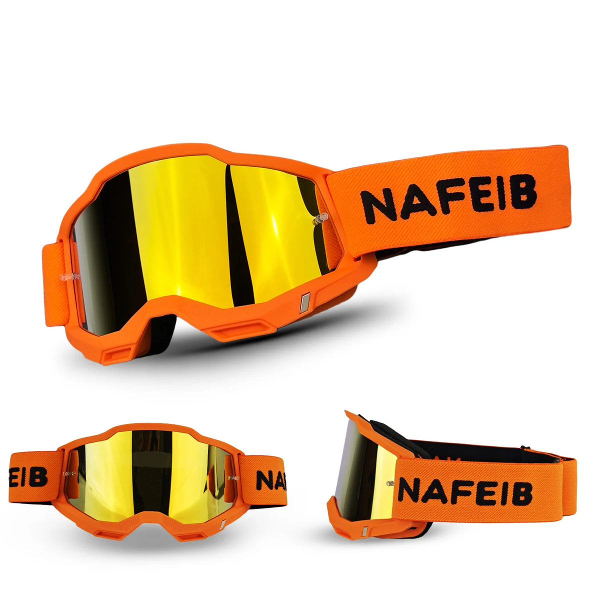 Lunettes MX Wide Vision – Motocross & Off-Road NafeiB