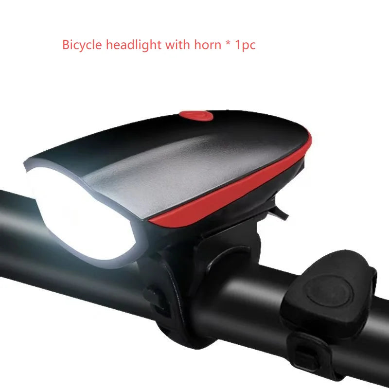 Bicycle Lights, Bike Lights, Cycling Lights, TYPE-C Charging Digital Display, High Brightness, Road Bike Sensing, Night Riding