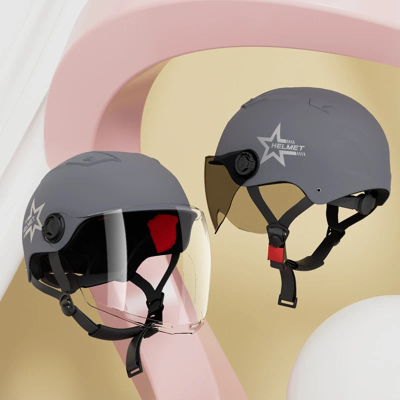 Casque Unisexe 4 Saisons – Protection, Confort & Style