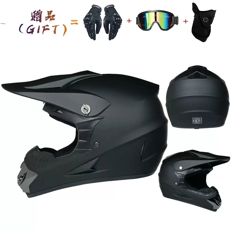 🔥 Casque intégral Motocross – Street Edition