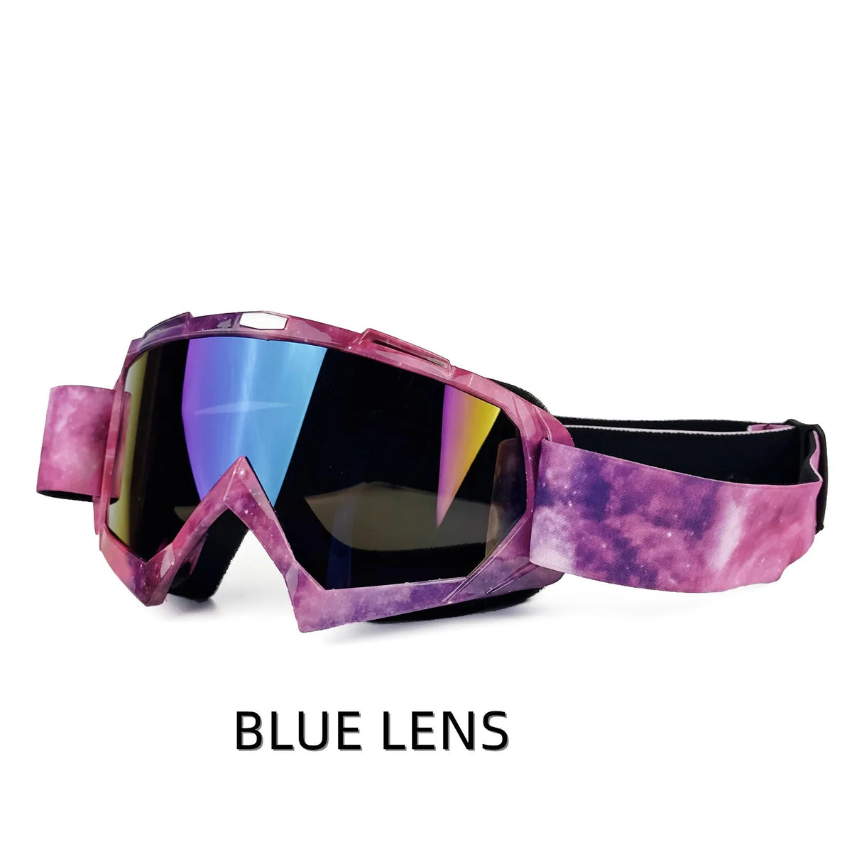 MX Motorcycle Motocross Goggles, Windproof Protective Off-Road Glasses for Men MTB ATV Cycling Racing Outdoor Sports