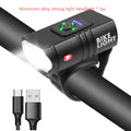 Bicycle Lights, Bike Lights, Cycling Lights, TYPE-C Charging Digital Display, High Brightness, Road Bike Sensing, Night Riding