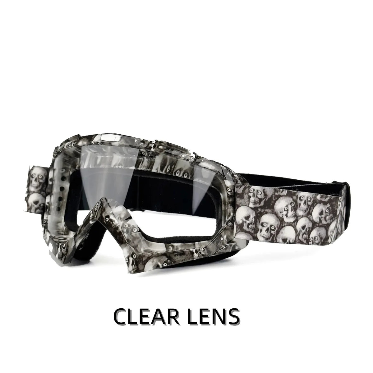 MX Motorcycle Motocross Goggles, Windproof Protective Off-Road Glasses for Men MTB ATV Cycling Racing Outdoor Sports