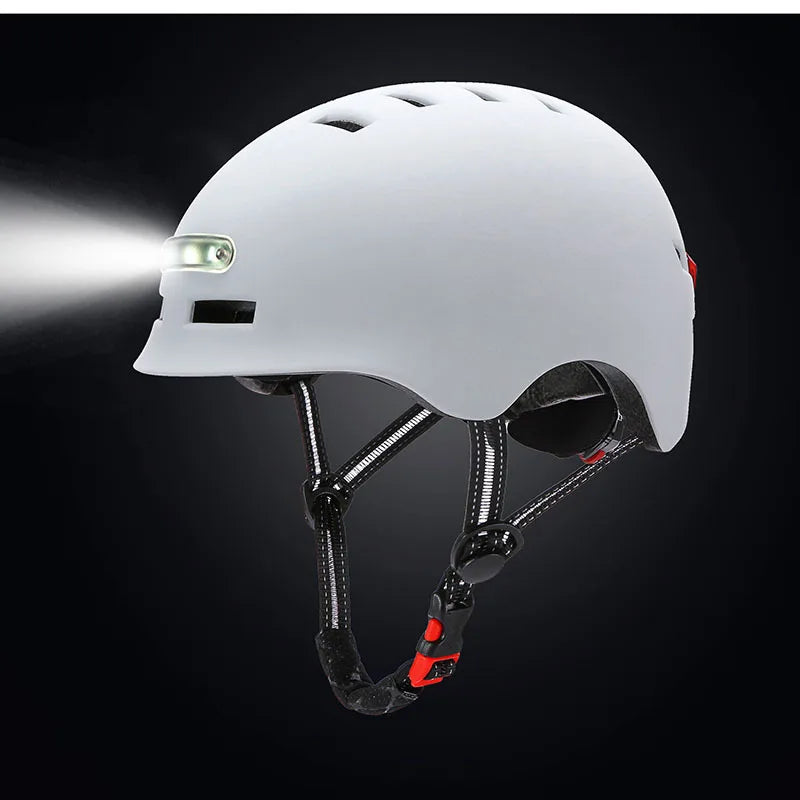 asque Urban LED Ride Nuts – Éclairage avant et arrière ⚡🛴