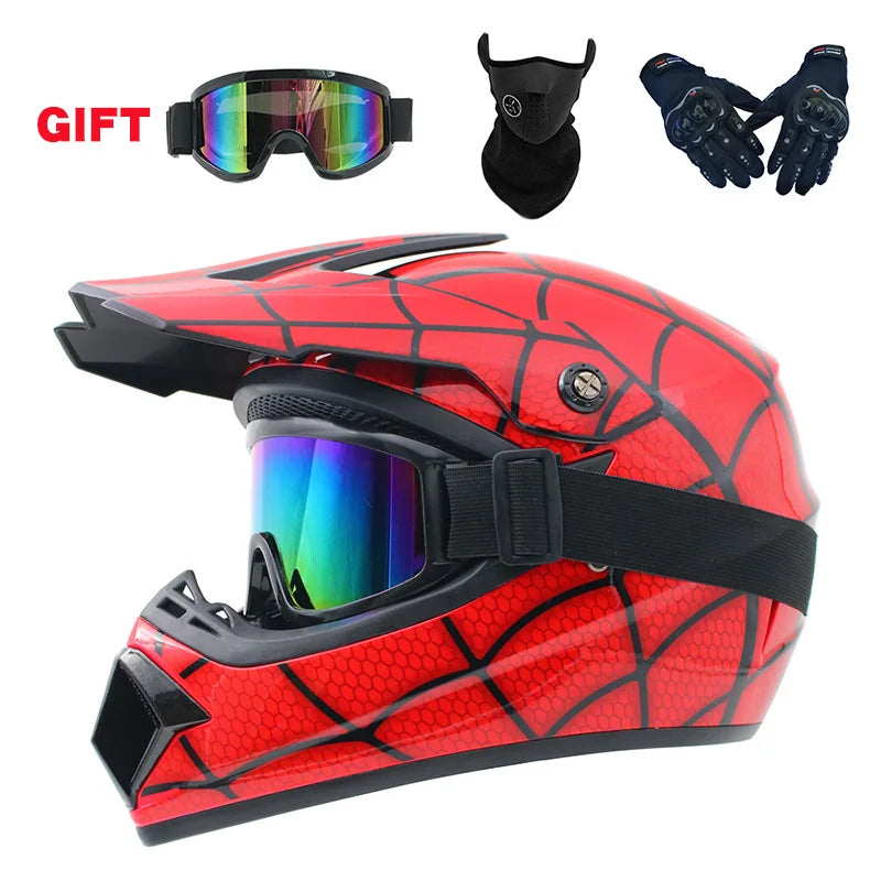 🔥 Casque intégral Motocross – Street Edition