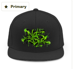 Ride Nuts Graffiti Flat Bill Cap – Urban Streetwear Snapback
