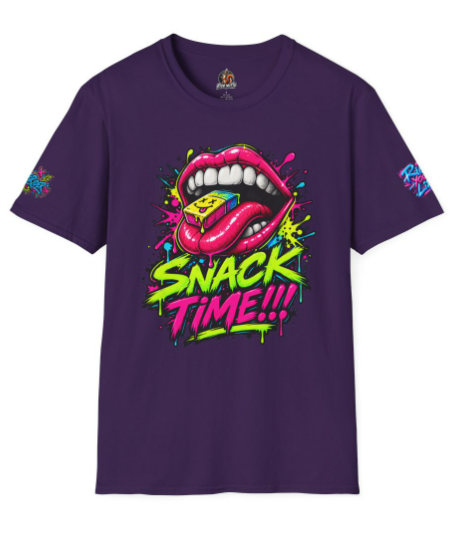 Snack Time Graphic T-Shirt !